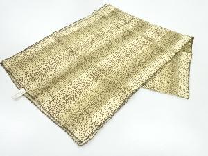 縞に抽象模様スカーフ